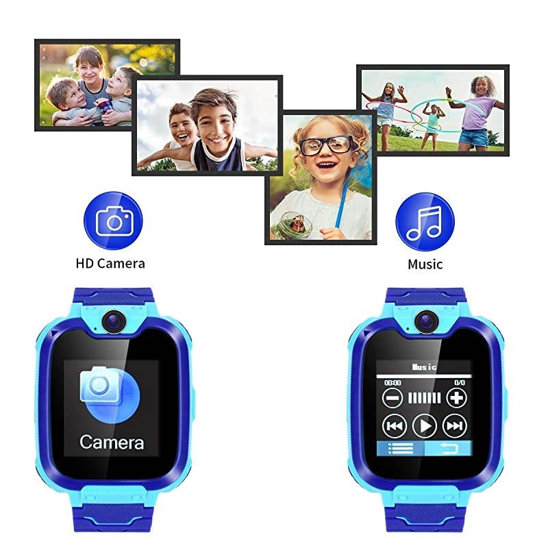 Smartwatch with SIM Card IncludedTwoWay Phone Call Games Camera Music Player 154 inch Touch Screen Boys GirlsChildren Birthday Gift