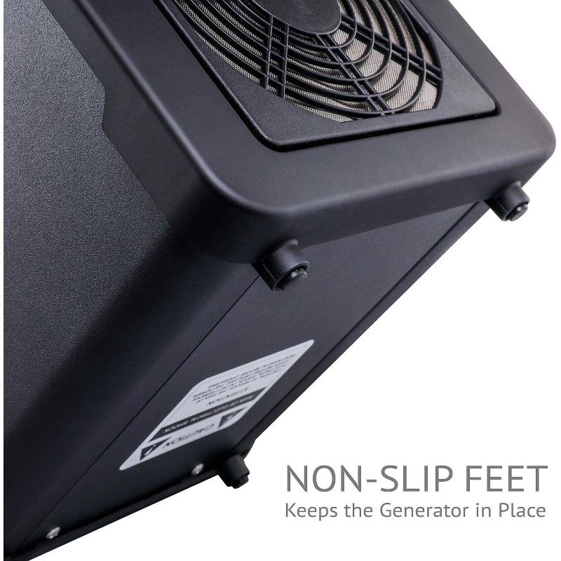 Ivation Ozone Generator Air Purifier, Powerful Compact Unit Deodorizes, Sanitizes & Improves Indoor Air Quality Up to 4000 Sq. Ft.