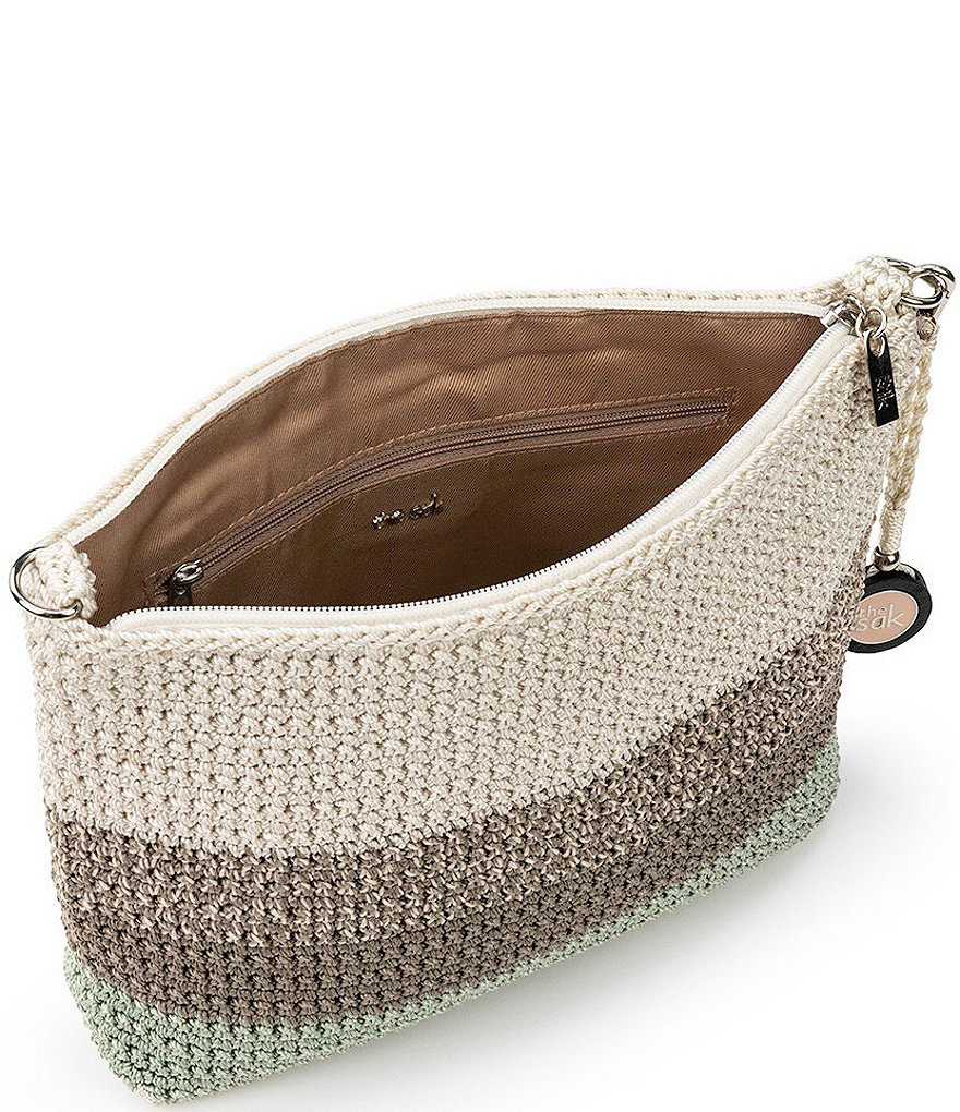 The Sak 3 In 1 Demi Classic Hand-Crochet Zip Crossbody Bag