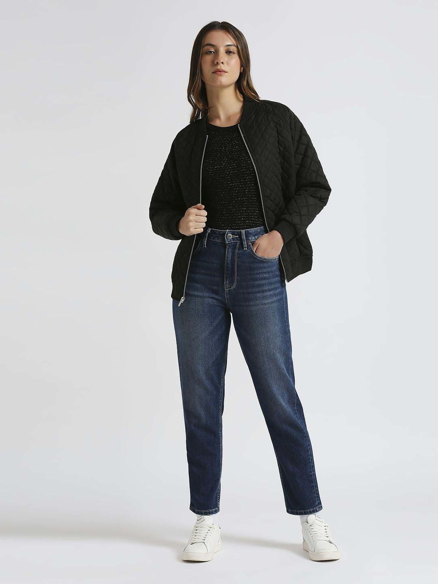 Pepe High Rise Jeans Blue High Rise Jeans