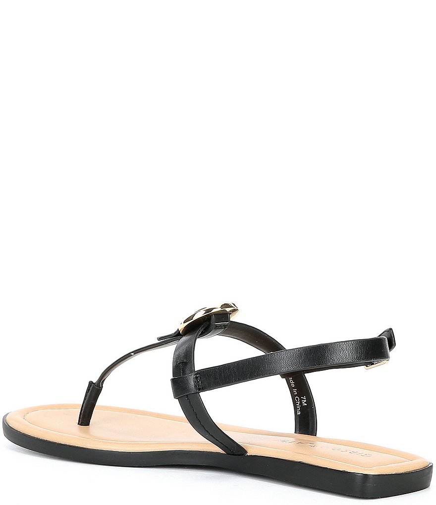 Gibson & Latimer Braelyn Ornament Leather Sandals