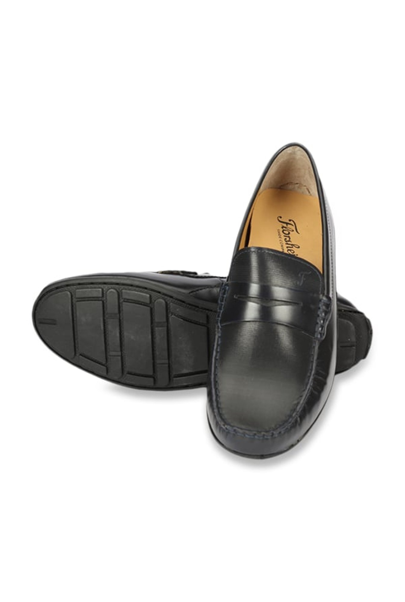 Florsheim Garda Navy Loafers