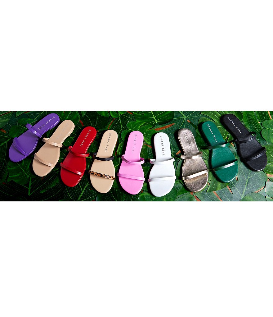 Gianni Bini Kaydie Double Band Slides
