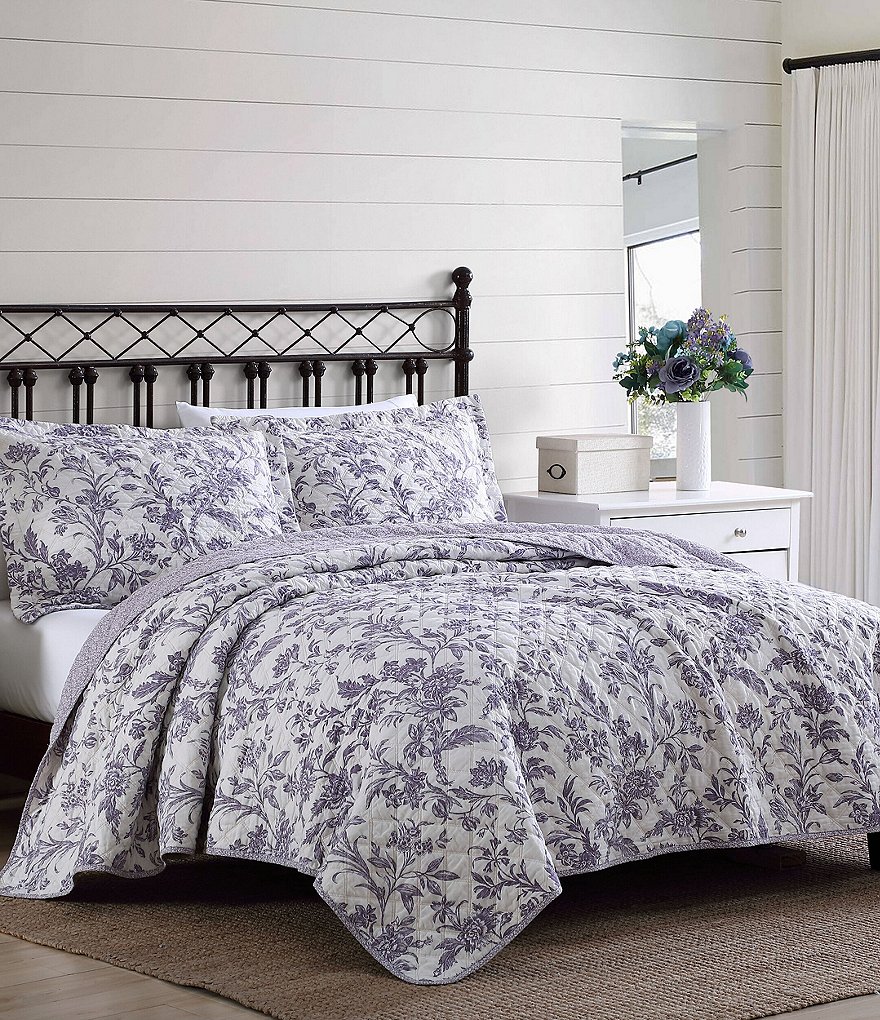 Laura Ashley Delila Floral Quilt Mini Set