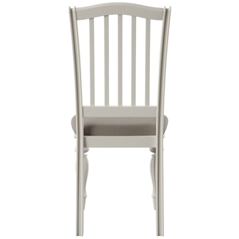 Slat Back Side Chair in White - Liberty Furniture