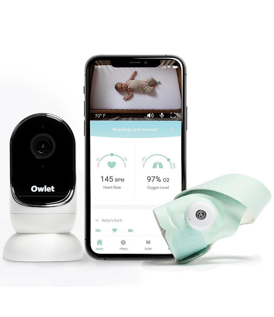 Owlet Smart Sock 3 & Cam Complete Baby Monitor System