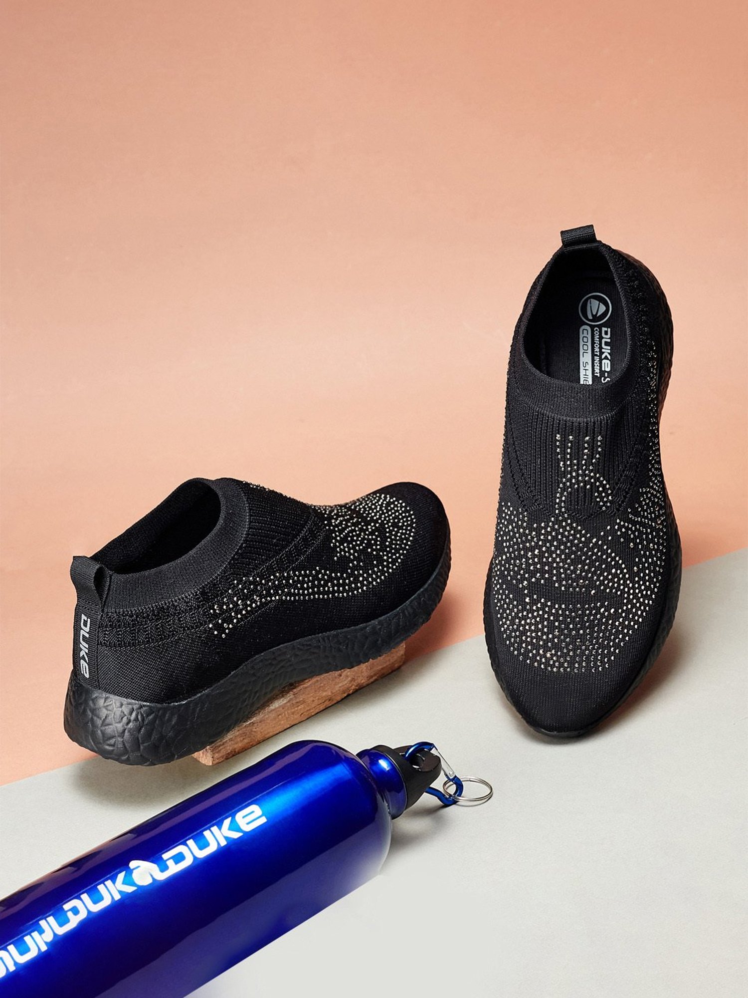 Duke Women's Black Running Shoes