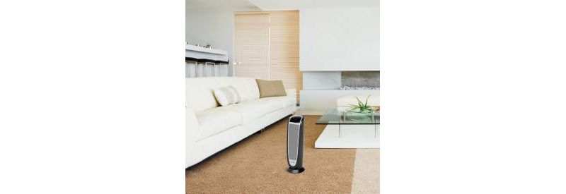 Lasko CT22766 1500W Ceramic Tower Indoor Heater Black