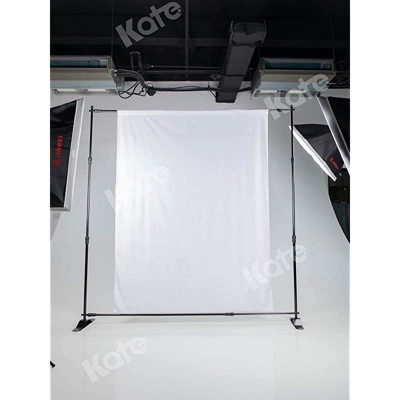 5ft&times;7ft Solid White Backdrop Portrait Background for Photography Studio Children and Headshots Background for Photography Video and Television