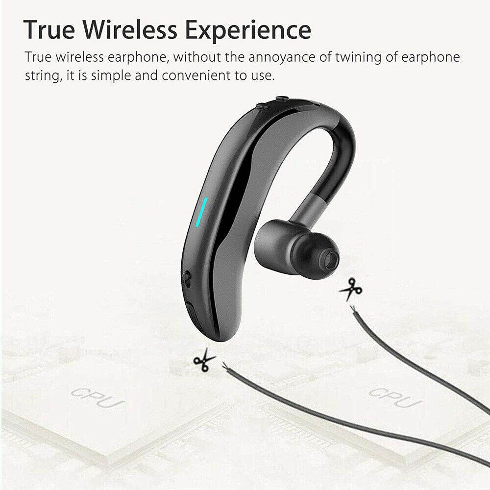 Bluetooth  Headset Wireless Earpiece Hands-Free Calling With Clear Voice Earbuds