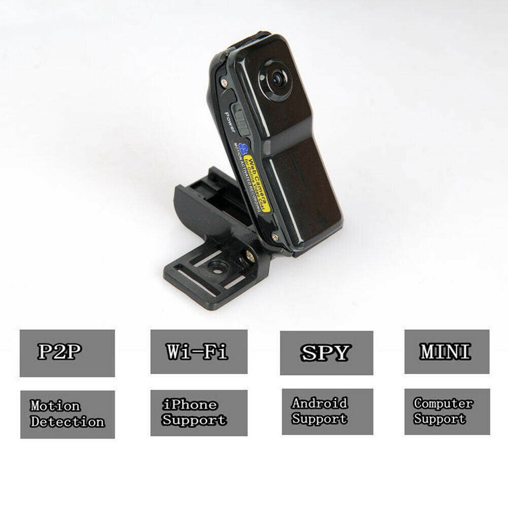 HD Mini Spy DV Camera Digital Video Recorder Camcorder Web cam Hidden Video Recorder For Webcam Helmet Bike Motorbike Hiking Sports
