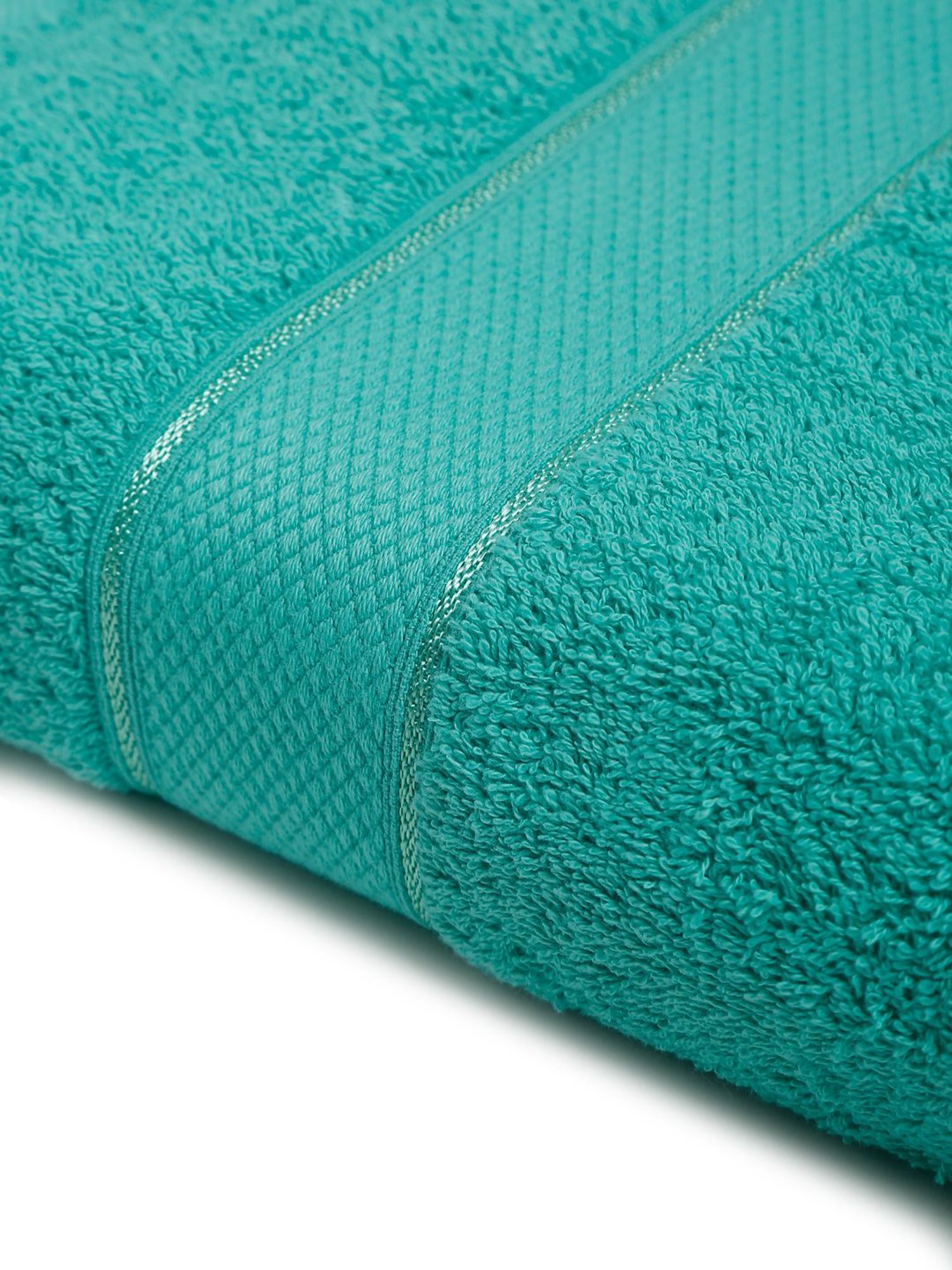 Creeva Sea Green 525 GSM Cotton Bath Towel