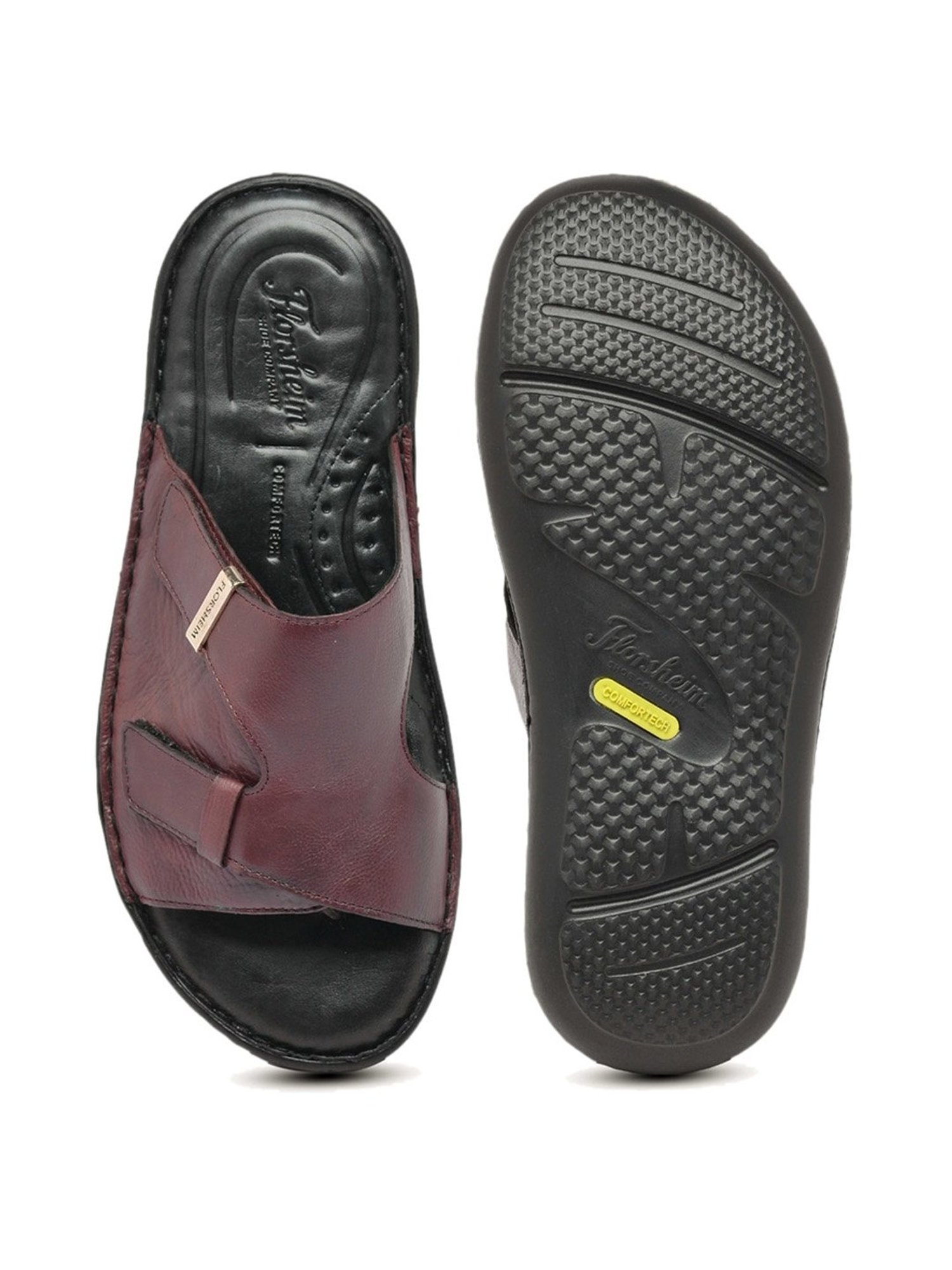 Florsheim Men's Burgundy Casual Sandals
