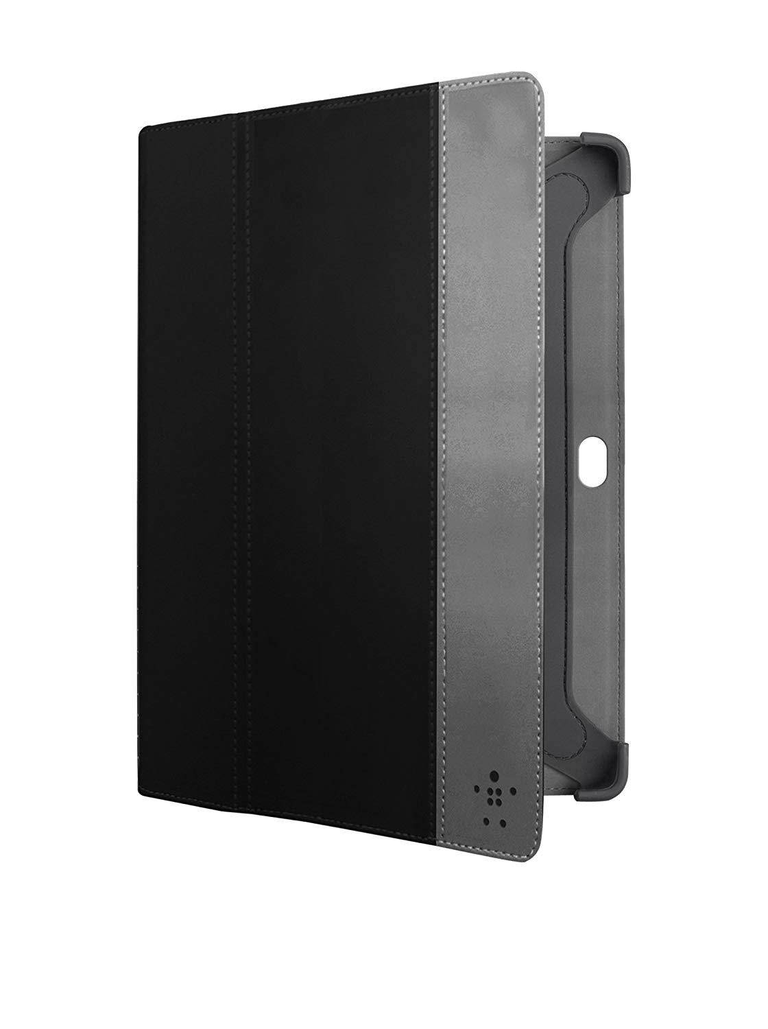 Belkin Cinema Stripe Folio Case + Stand for 10.1in Samsung Galaxy Tab 2 - Black