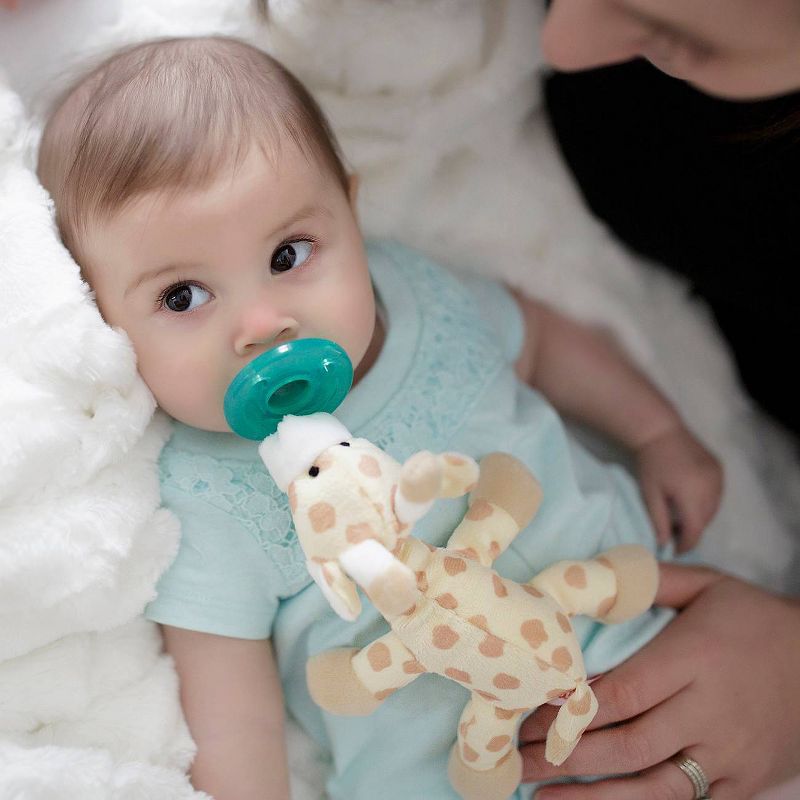 WubbaNub Giraffe Pacifier - Brown