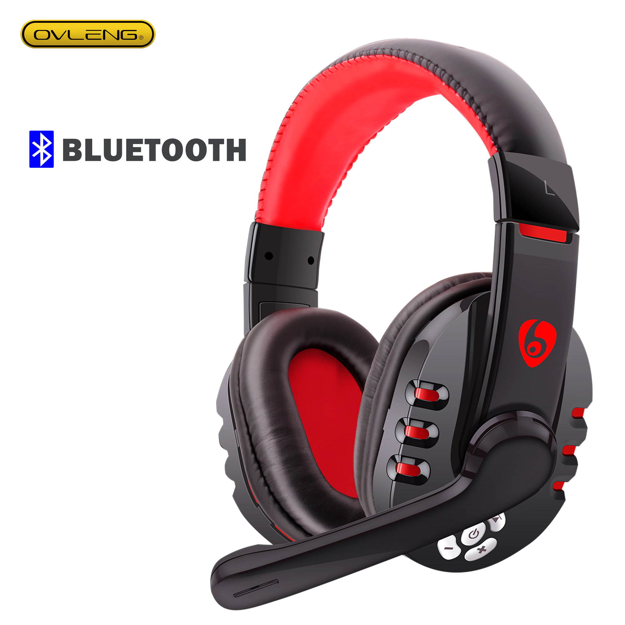V8-1 Headphones V5.0 Bluetooth gaming headset  wireless stereo earphone with microphone for PC ipad PS4 Xbox One