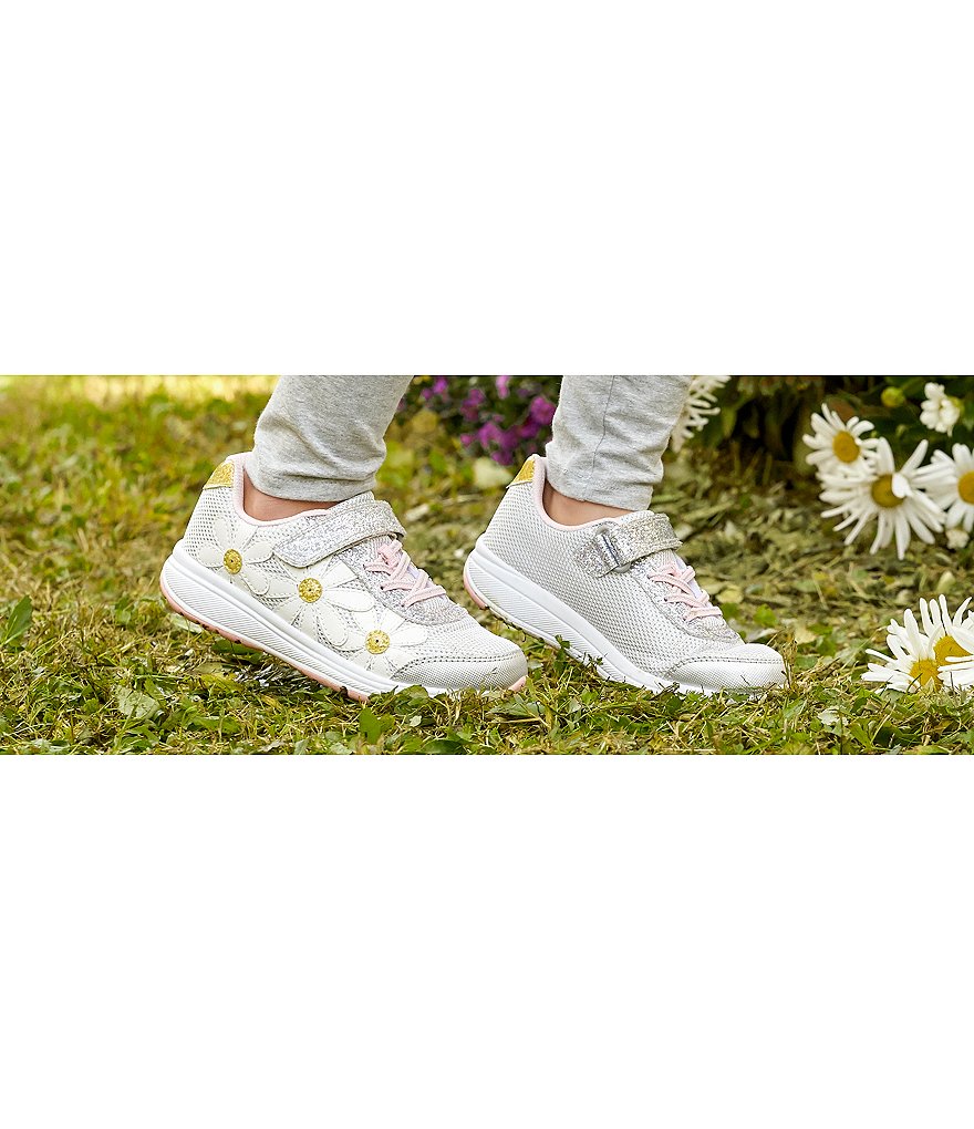 Stride Rite Girls' Light Up Glimmer Sneakers (Toddler)