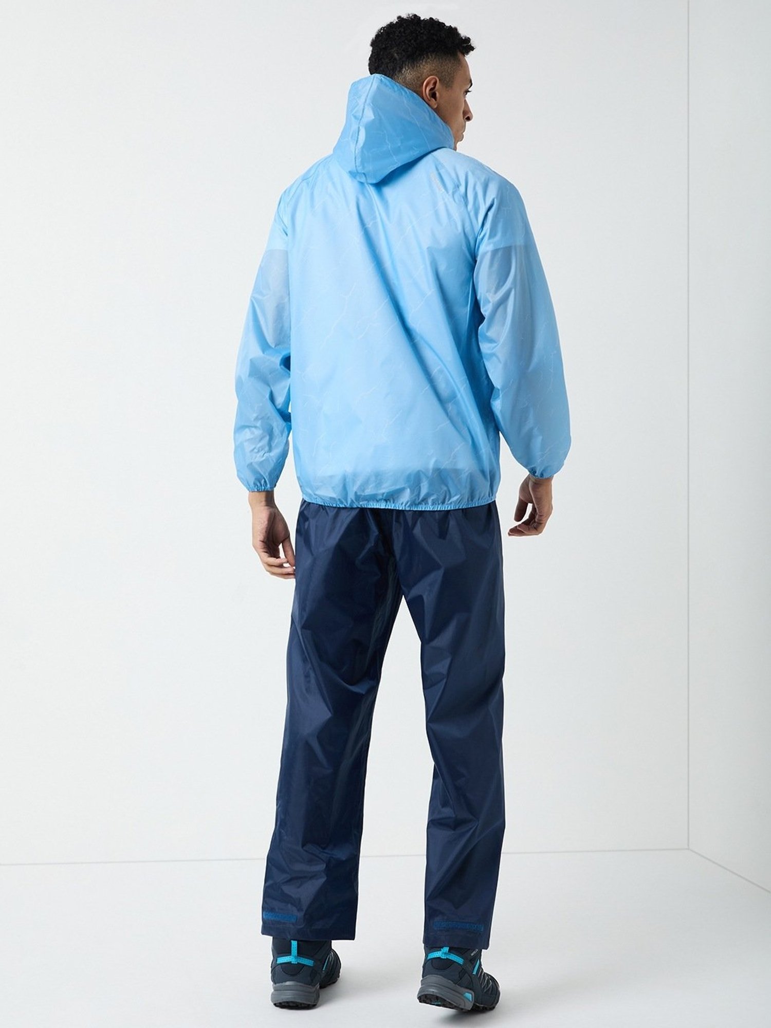 Wildcraft Ariel Blue Regular Fit Raincoat Set