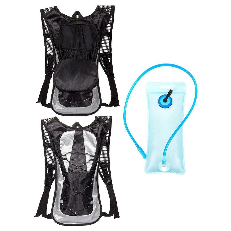 Northlight 15.5" Hand Woven Willow 2-Person Picnic Basket and Accessory Set - Brown