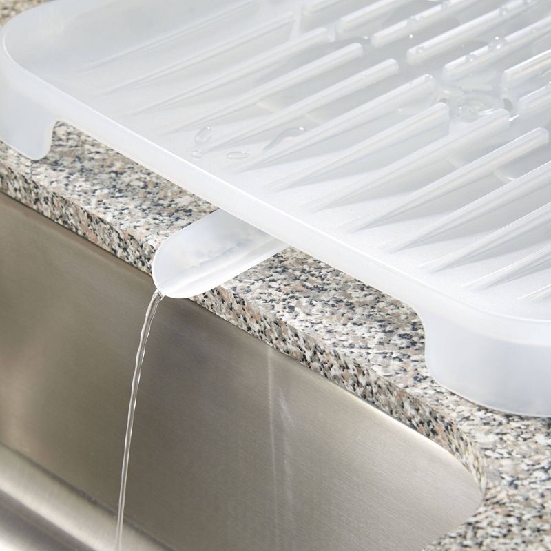 iDESIGN Frost Drainboard with Swivel Spout White