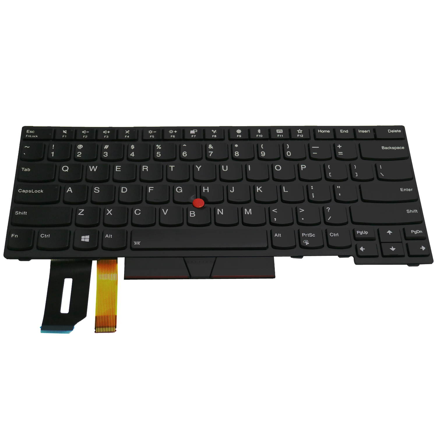 AUTENS Replacement US Keyboard for Lenovo ThinkPad E490 E495 T490 L490 Laptop (Backlight)