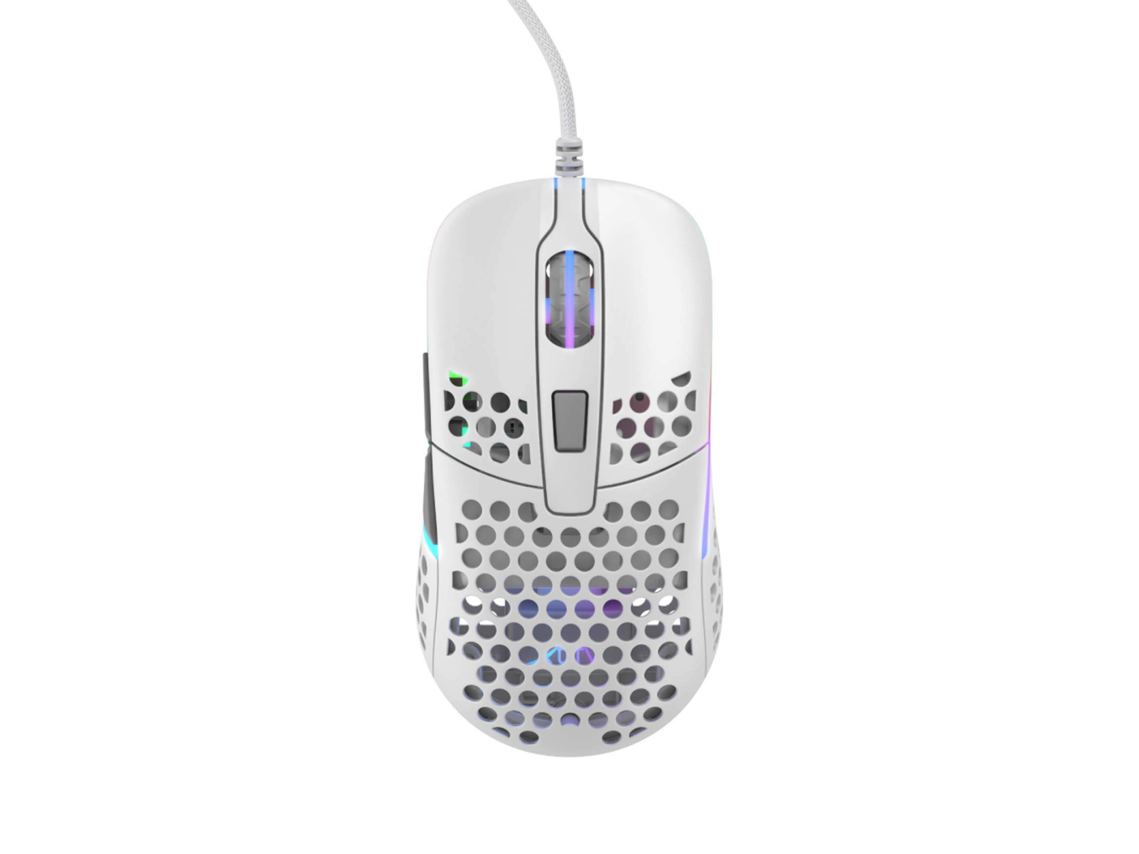 xtrfy M42 RGB White Wired Optical Ultra-Light Gaming Mouse