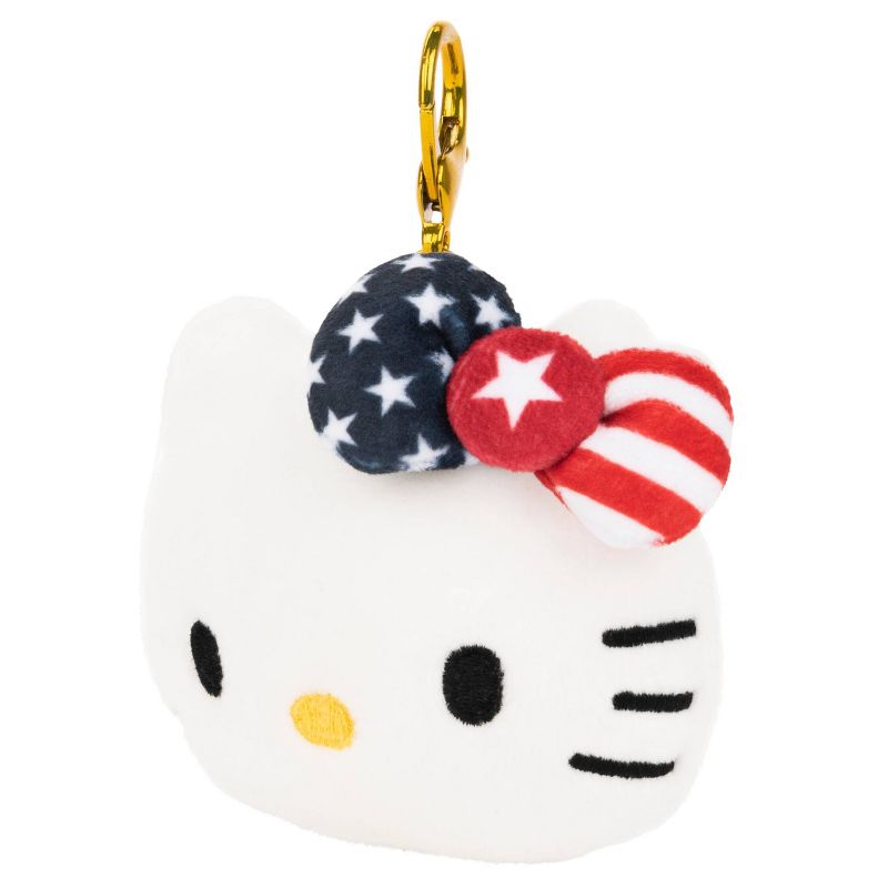 GUND Hello Kitty Team USA Backpack Clip