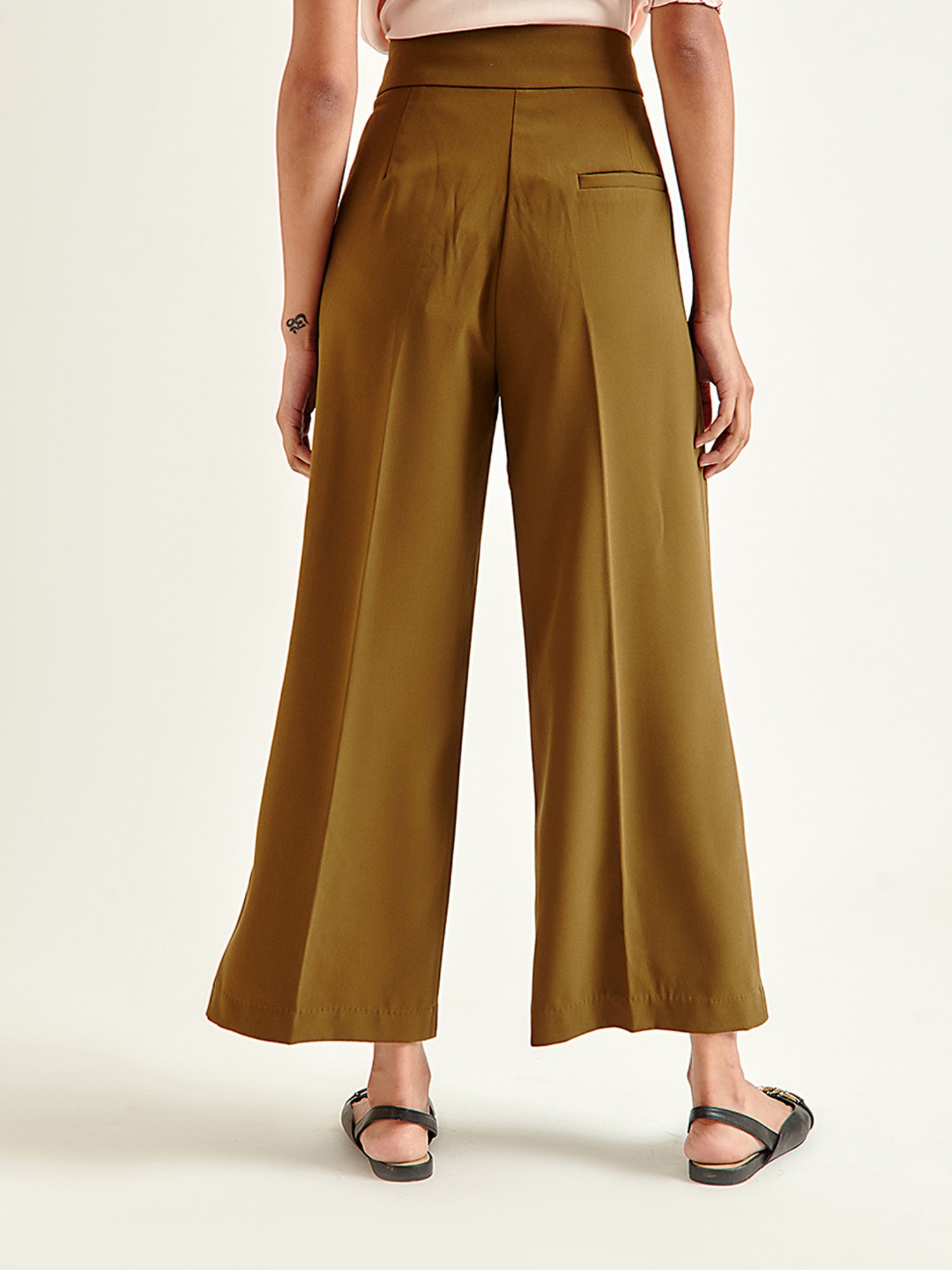 Cover Story Olive Drawstring Pants