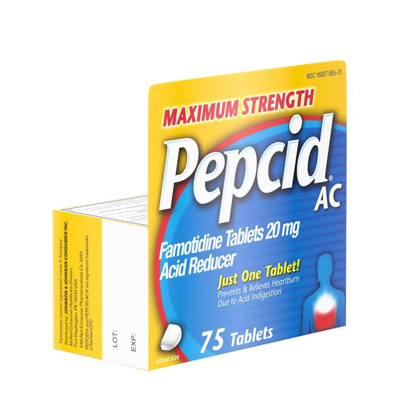 Pepcid AC Digestive Treatment Tablet - 75ct