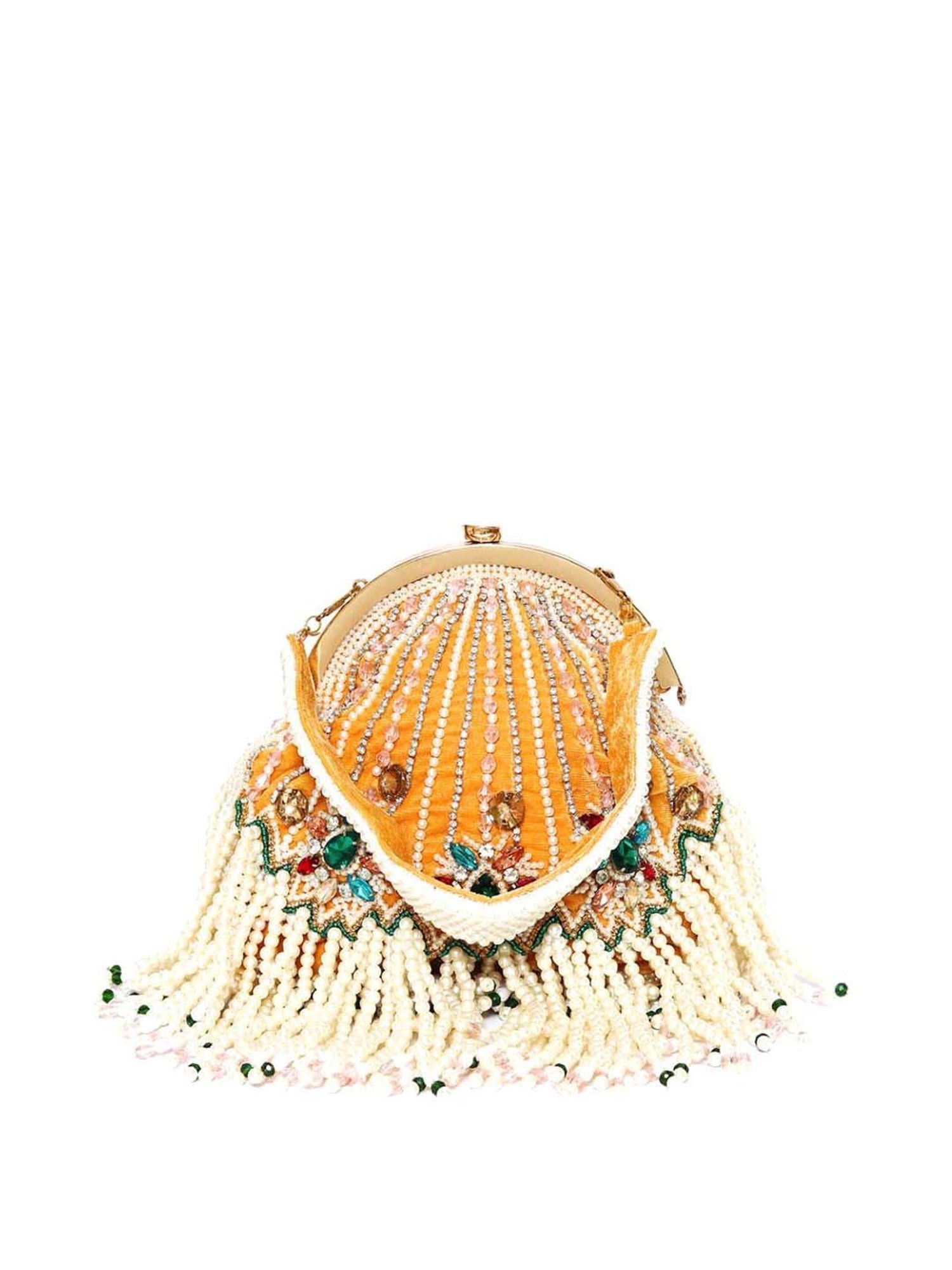 Call It Spring Silver Embellished Potli