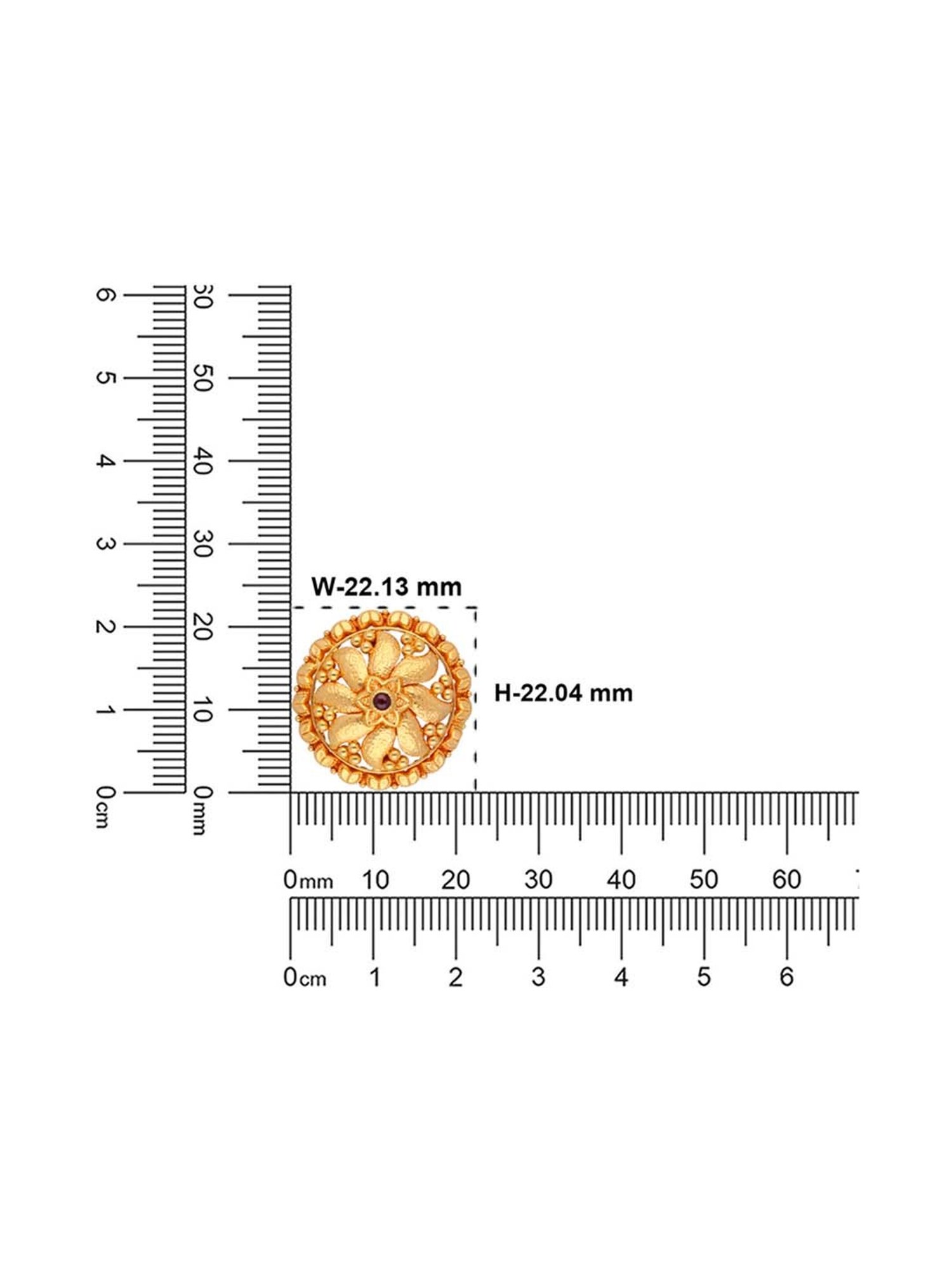 CKC Brown Oxidized Gold Tops: Rustic Elegance