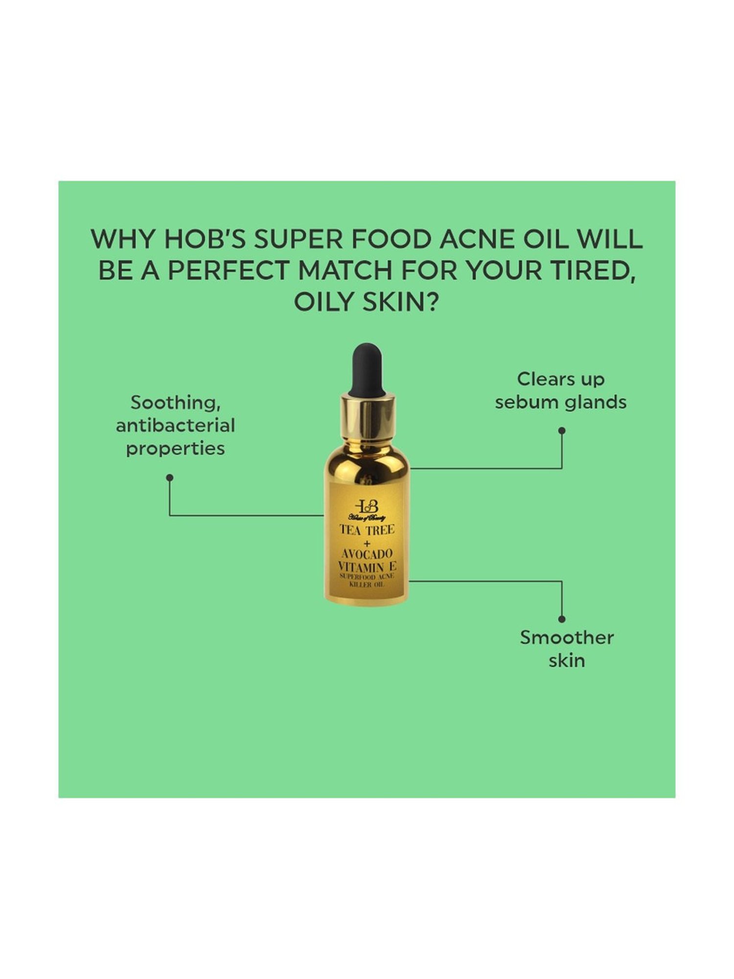 House of Beauty Super Food Acne Killer Oil - 30 ml