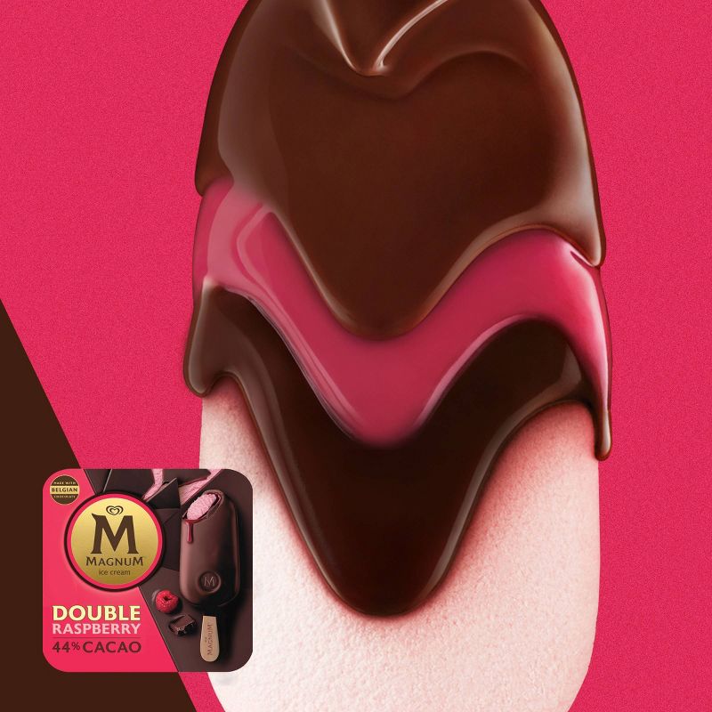 Magnum Double Raspberry Ice Cream Bars - 3ct