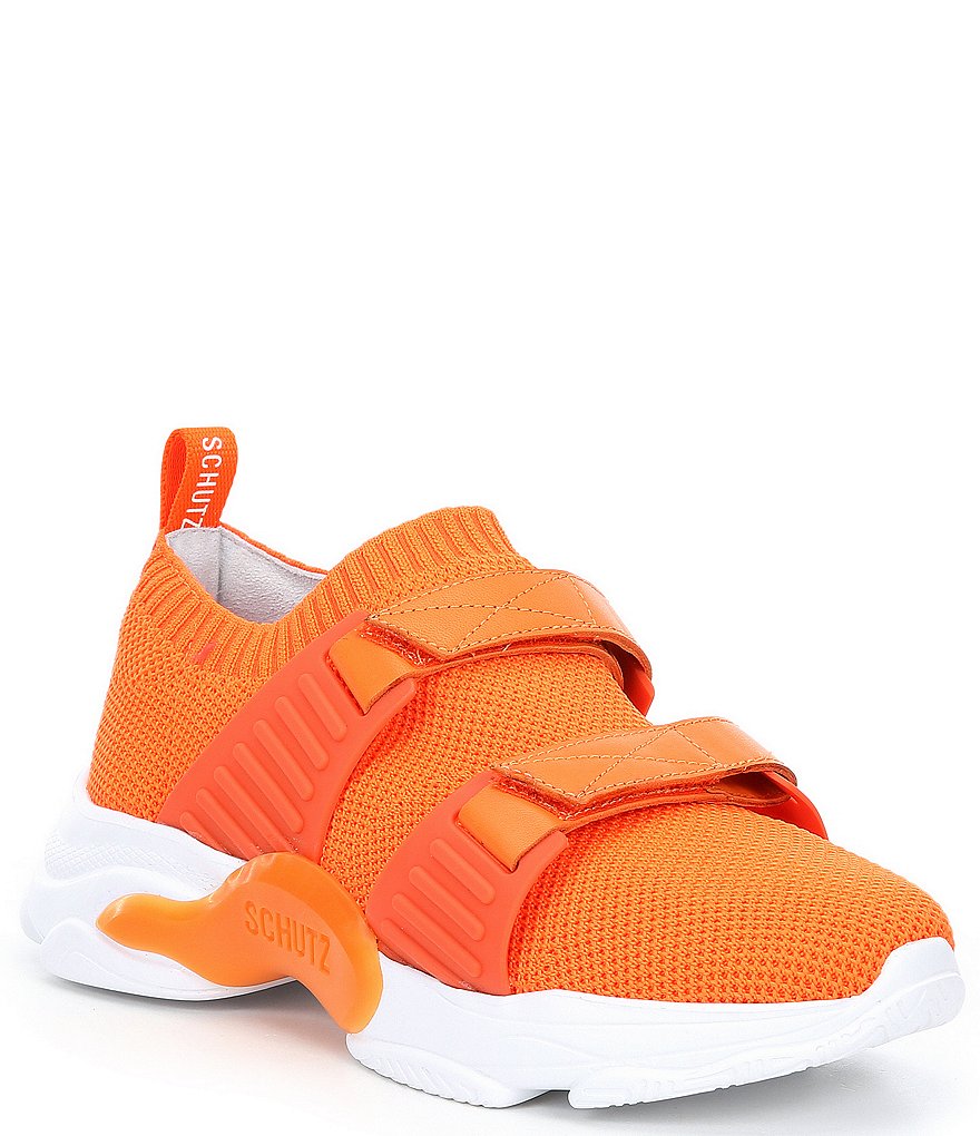Schutz Melyna Adjustable Straps Mesh Slip-On Sneakers