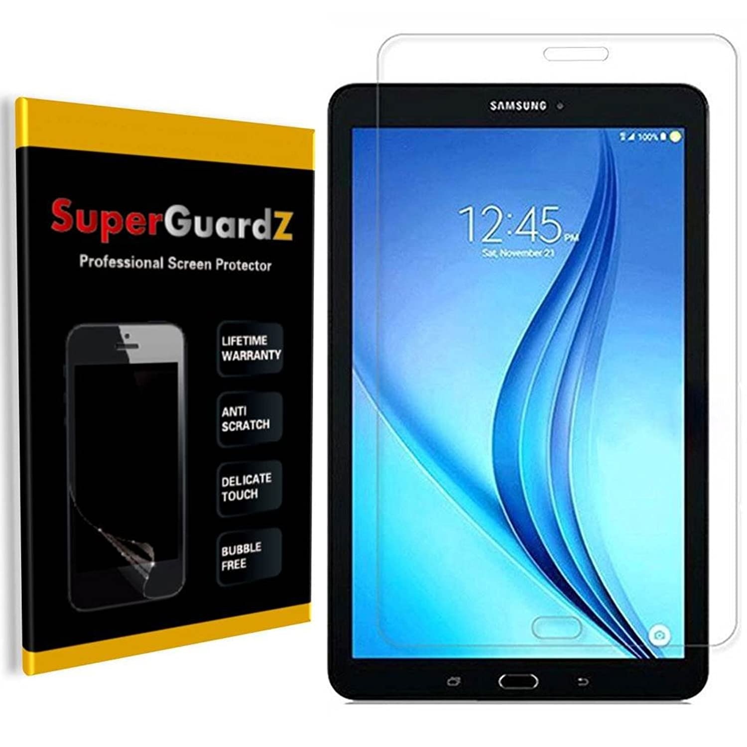 [3-Pack] for Samsung Galaxy Tab E 8.0 - SuperGuardZ Anti-Glare Matte Screen Protector, Anti-Fingerprint, Anti-Scratch, Anti-Bubble