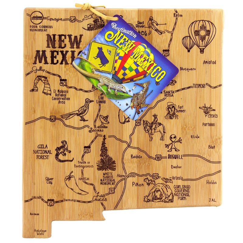 Totally Bamboo Destination New Mexico Serving and Cutting Board