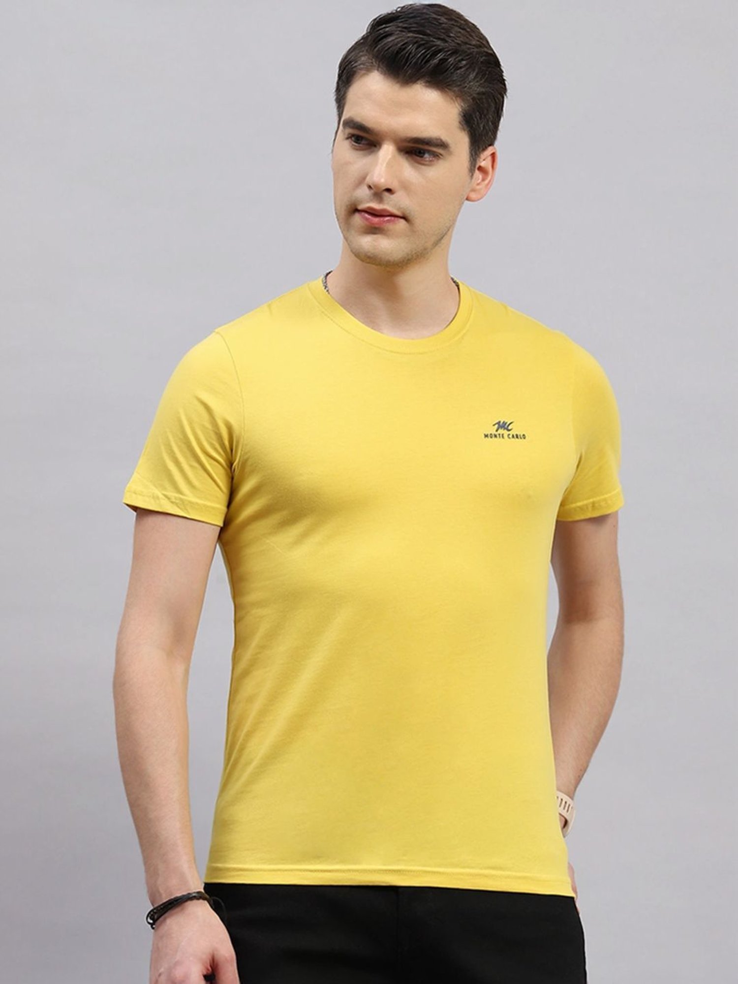 Monte Carlo Multicolored Regular Fit T-Shirt