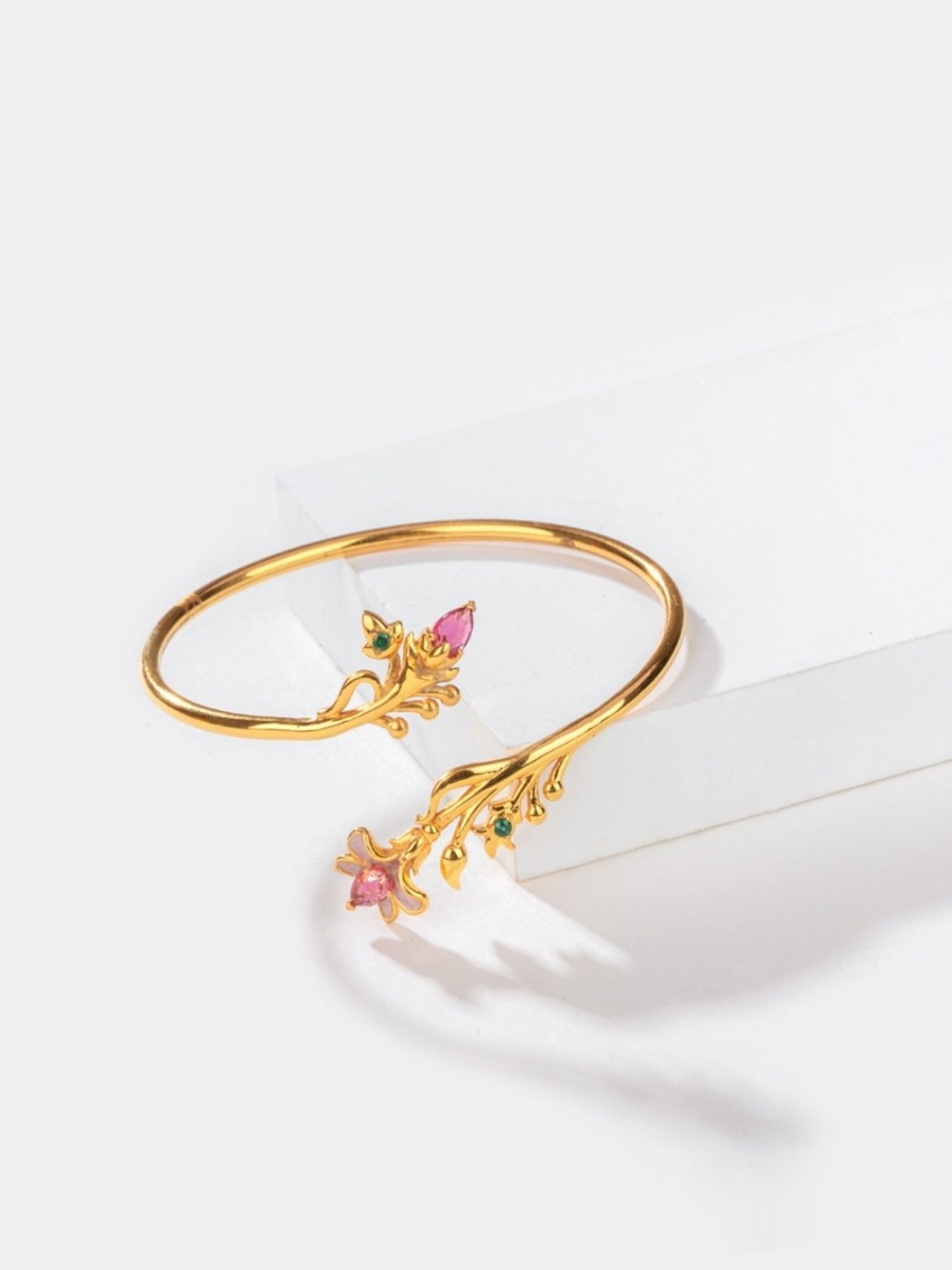 Shaya 92.5 Sterling Silver Shaadi Squad Matchmaking Maasi Flexible Fit Bracelet for Women