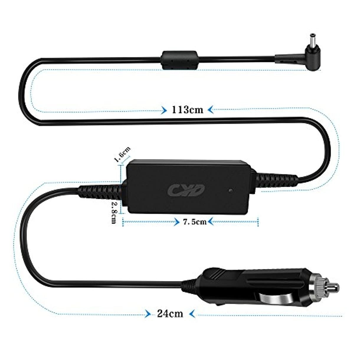 CYD 65W Powerfast Replacement for Car-Charger-Laptop Lenovo Flex 4 1 Ideapad 710s 510s 510 310 110 100 110s Yoga 710 510
