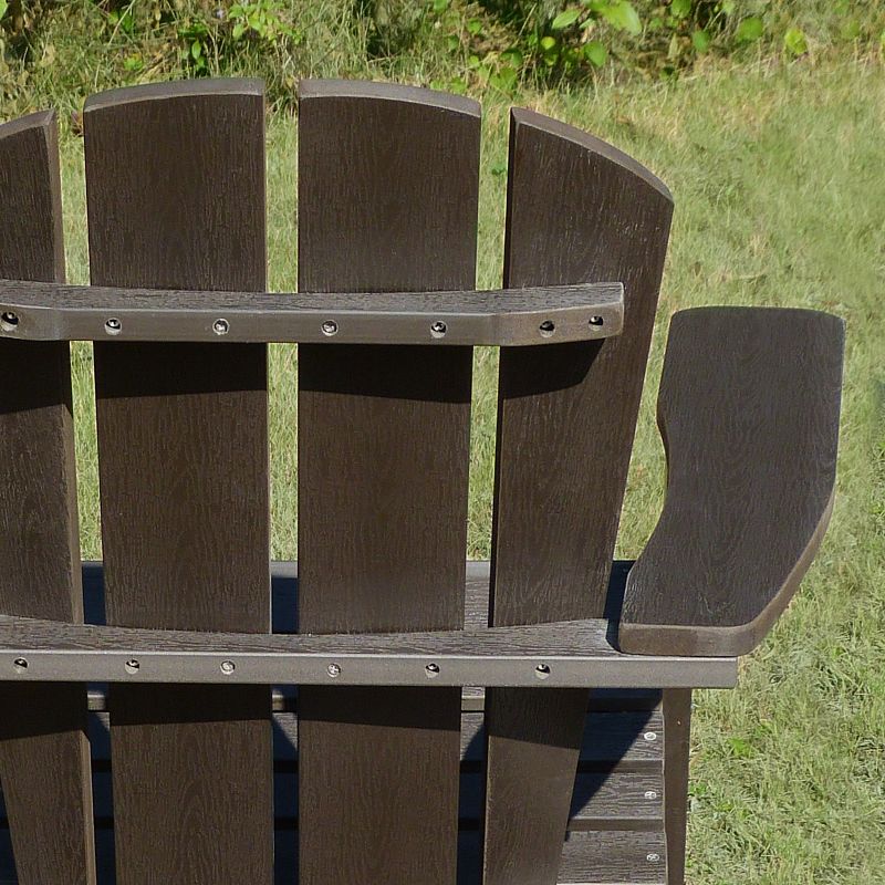 Faux Wood Adirondack Chair - Espresso - Merry Products