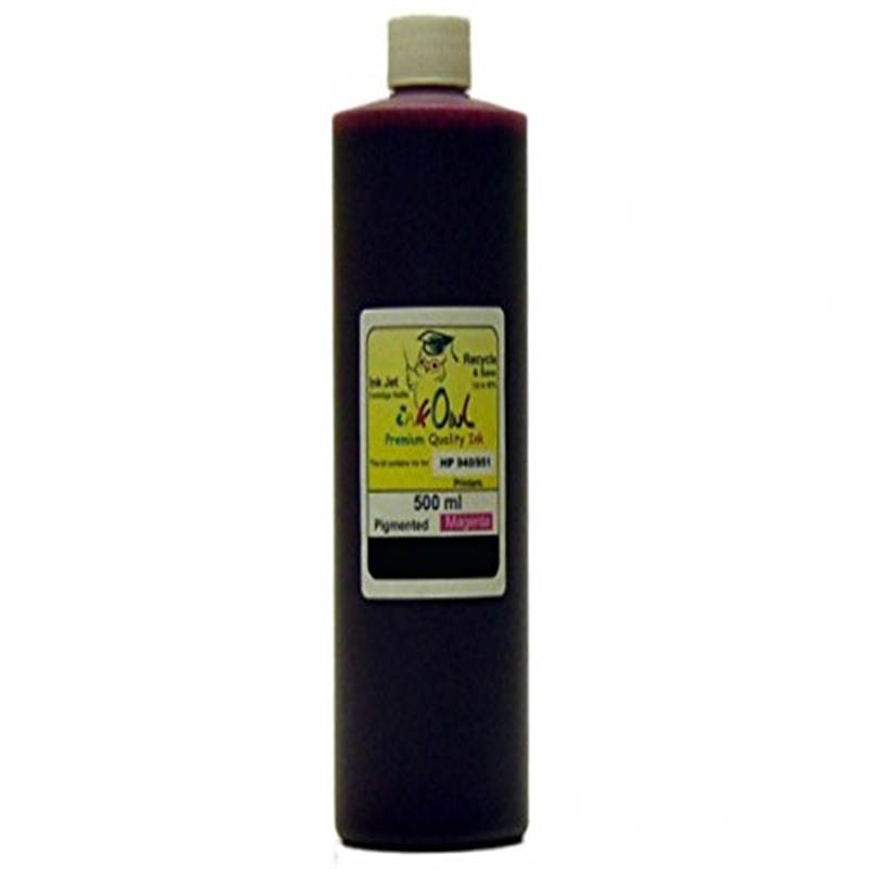 InkOwl Pigmented Ink for HP 940 (500mL, Magenta)