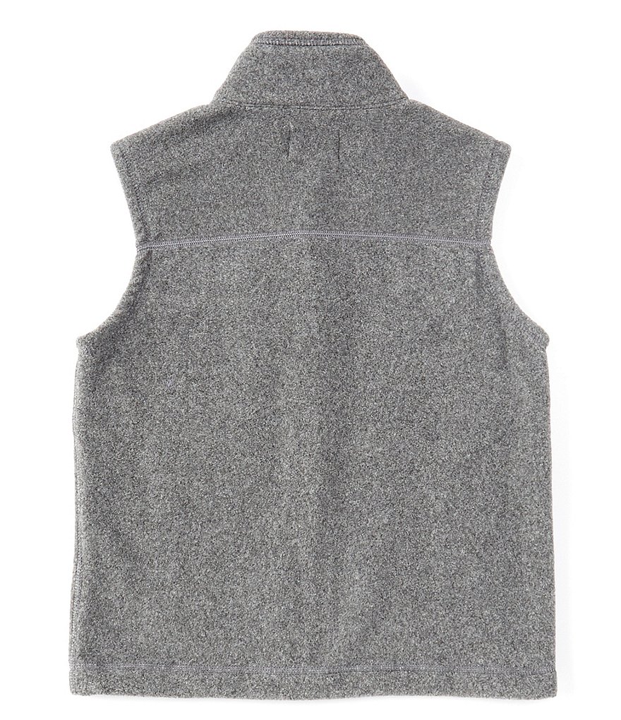 First Wave Big Boys 8-20 Brown Pleather Moto Jacket