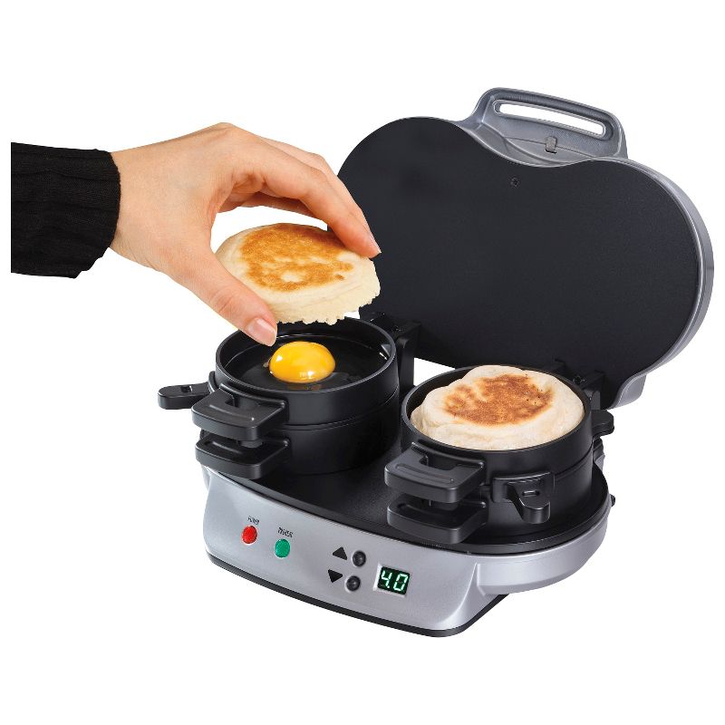 Hamilton Beach Double Breakfast Sandwich Maker- 25490