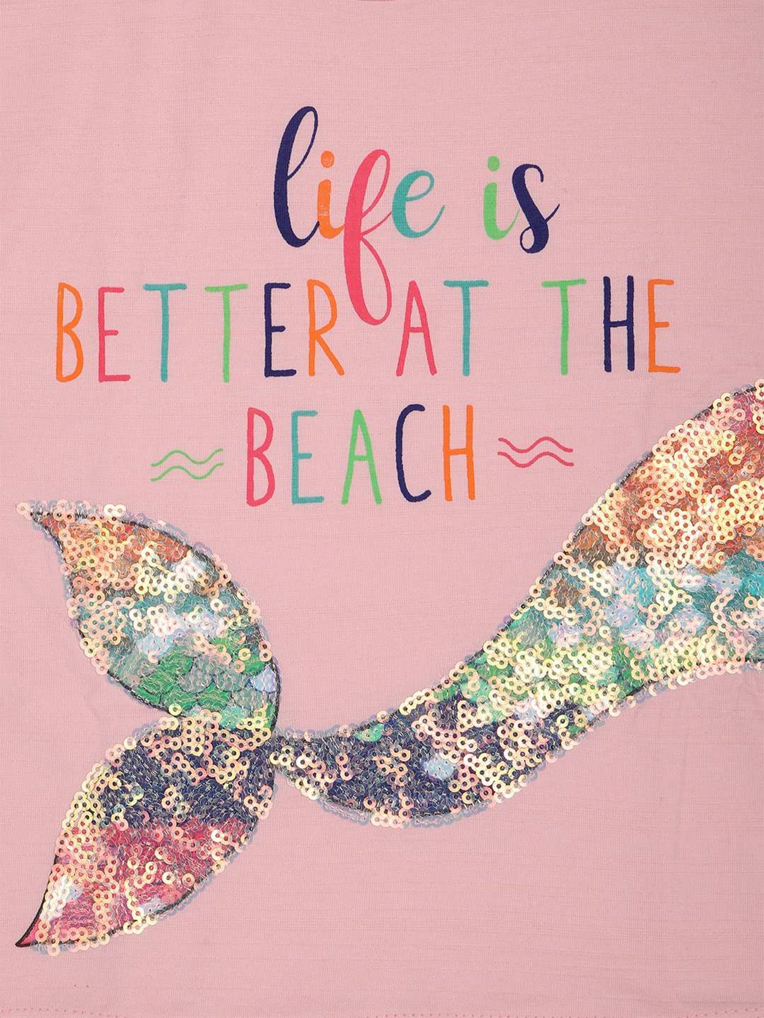 ZIAMA Kids Pink Embellished Top