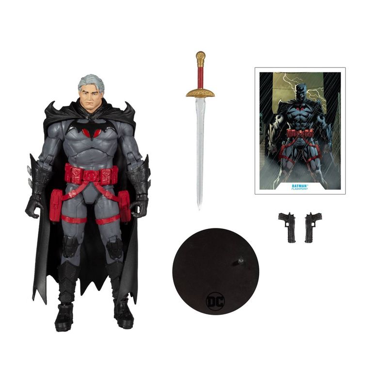 DC Comics Batman Figure - Batman Flashpoint Unmasked (Thomas Wayne Flashpoint)