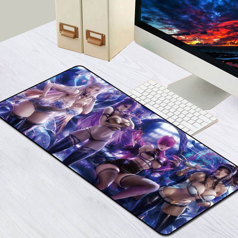 Rubber Gaming Mousepad Computer Keyboard Pad Mouse Pad Gamers Soft Mouse Pads Mat Large XL Size