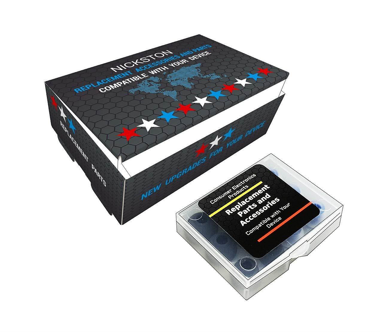 16pcs (B-4sz) Replacement Earbuds Eartips Adapters Compatible with Rowkin Surge True Wireless Earphones Headphones