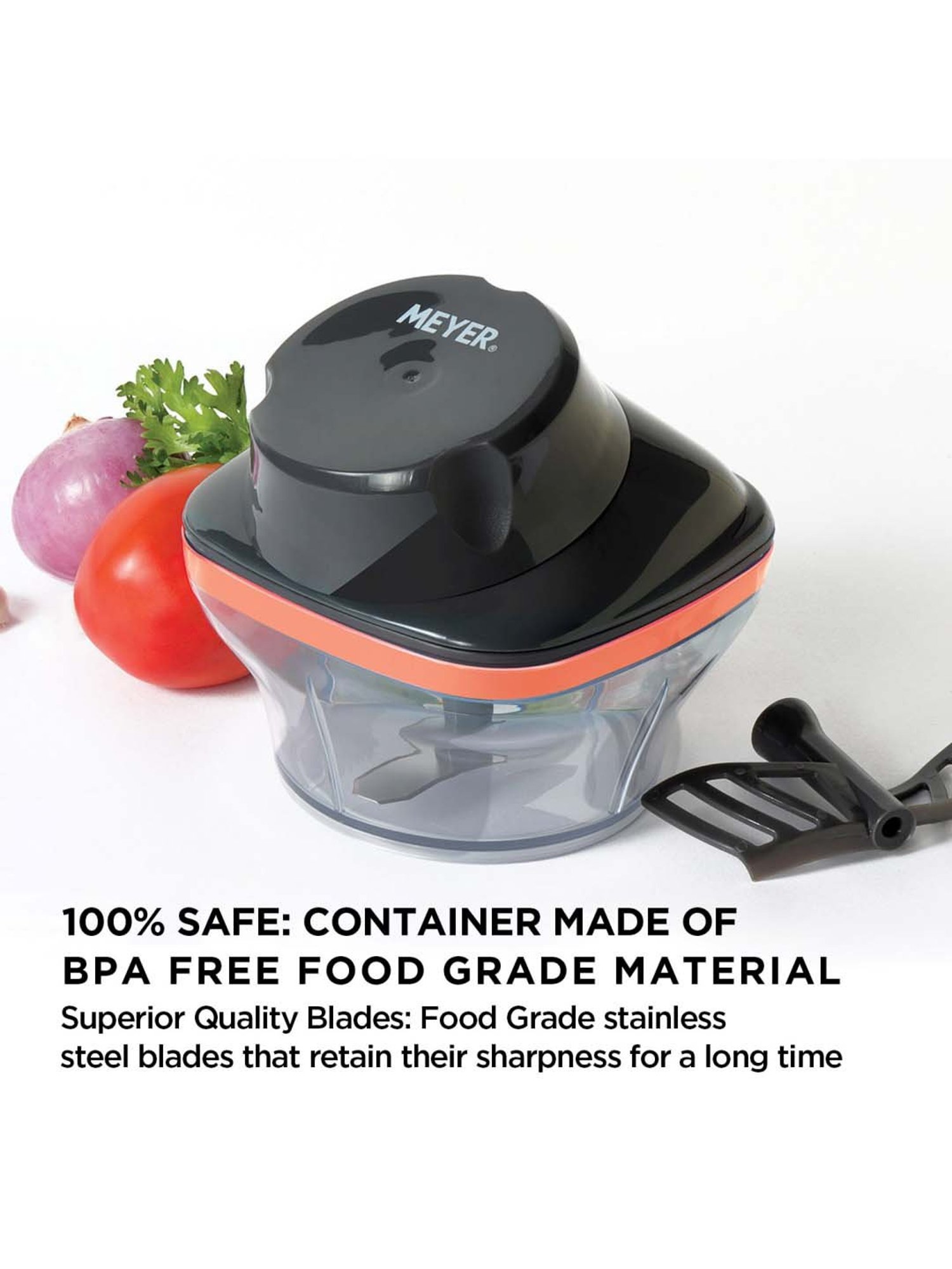 Meyer Kitchen Hacks Compact Chopper, 250ml