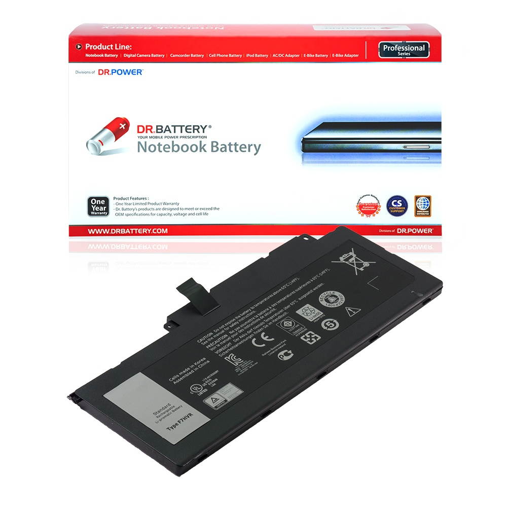 DR. BATTERY - Replacement for Dell Inspiron 17-7737 / 17-7746 / 17HD-1528T / 17HD-2528T / 17HD-3528T / 17HR-1728T / 7537 / 451-BBEO / 62VNH / F7HVR / G4YJM / T2T3J / Y1FGD