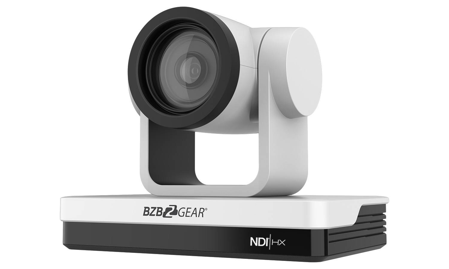 BZBGEAR 12X Universal PTZ NDI/HDMI/SDI/USB 3.0 RS232/485 Live Streaming Camera Series (White)